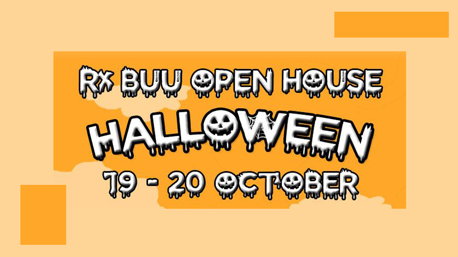 “Rx BUU Open House PharmaHalloween” โครงการเปิดบ้านเภสัชบูรพา ครั้งที่ 7